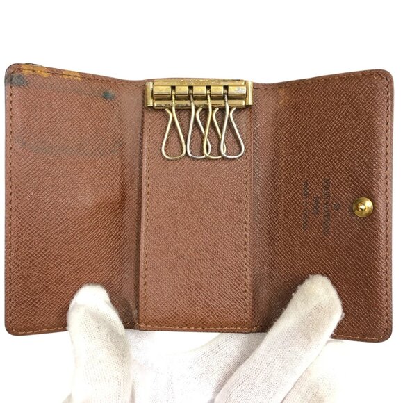 Authentic Louis Vuitton Multicles 4 Key Case Monogram Key Holder jp30-120225 - Picture 7 of 16